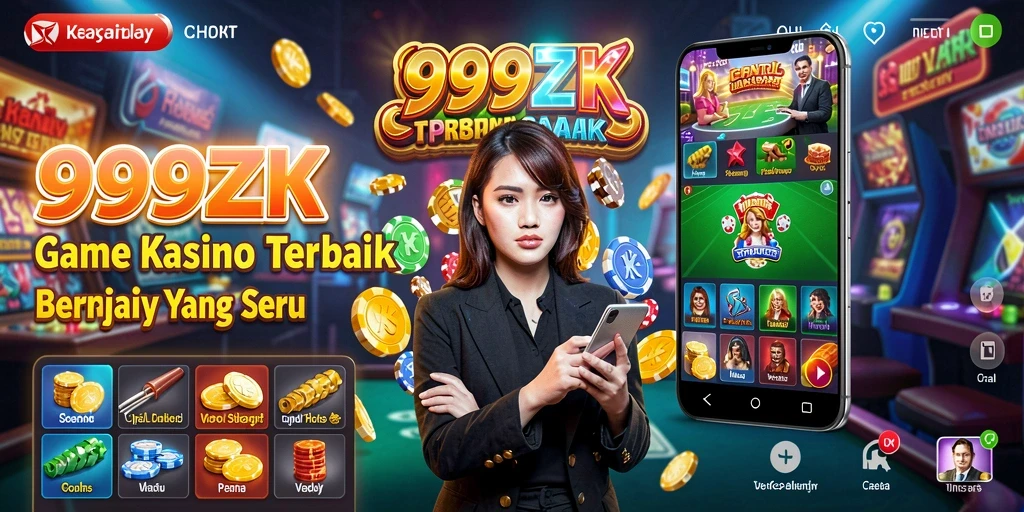 Screenshot utama dari gameplay Kasino yang seru di 999ZK.