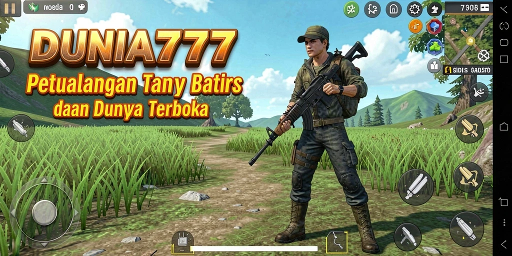 Gameplay DUNIA777 di dunia terbuka yang menakjubkan dan detail.
