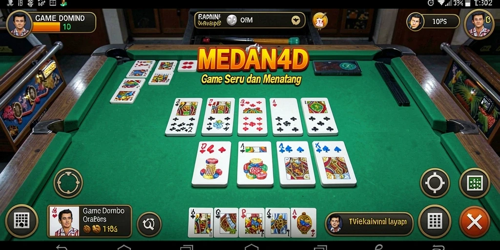 Tampilan gameplay di MEDAN4D yang menarik dan interaktif.