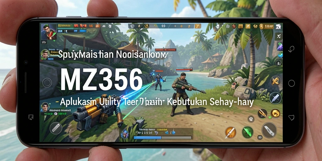 Tangkapan layar MZ356 menampilkan antarmuka aplikasi Utility yang ramah pengguna.