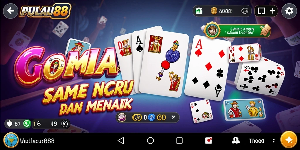 Screenshot gameplay PULAU88 menunjukkan aksi seru permainan Domino.