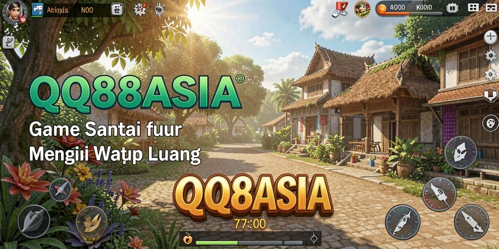 Tangkapan layar menunjukkan aksi seru dalam gameplay QQ88ASIA.