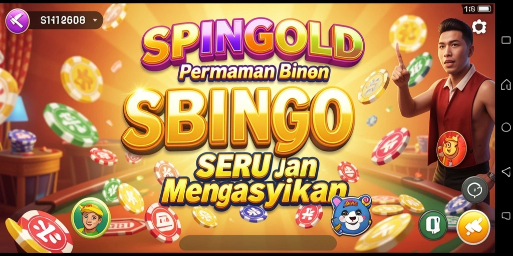 Visual gameplay seru SPINGOLD di Bingo yang menantang.