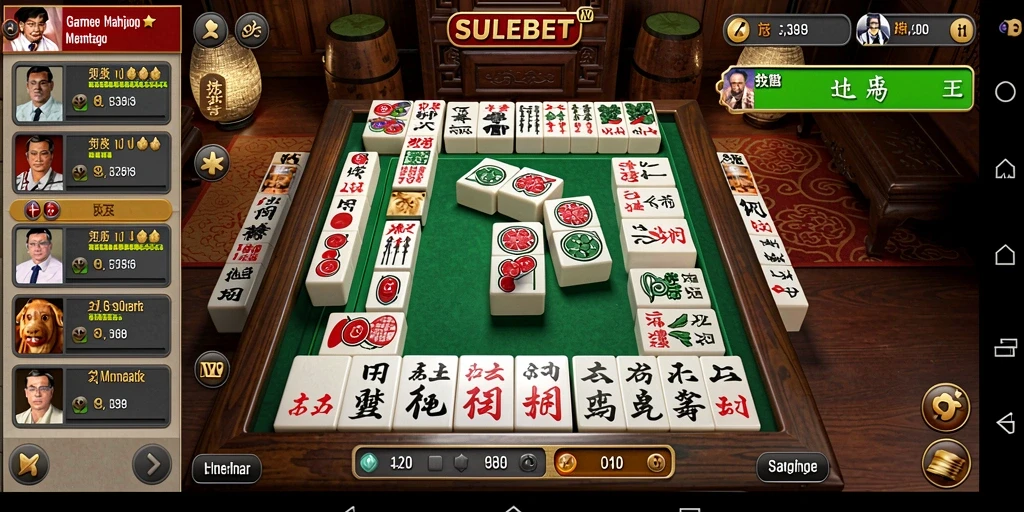 Tampilan gameplay SULEBET yang menarik saat bermain Mahjong.