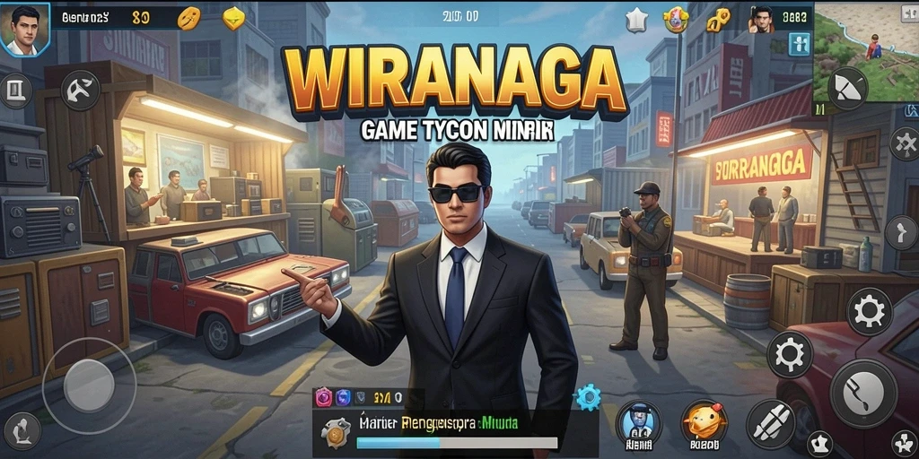Tampilan gameplay WIRANAGA yang menegangkan dan seru.
