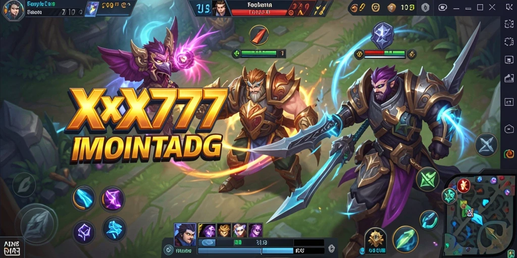 Tangkapan layar gameplay XXX777 menampilkan aksi pertempuran seru.